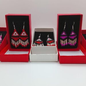 The Lundayeh Heritage Beaded Earrings