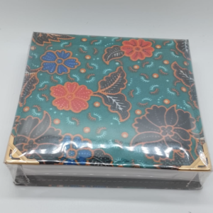 Batik notepad - Green