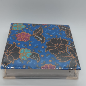 Batik notepad - Blue
