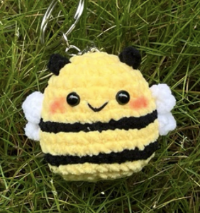 Bumble Bumble Bee keychain