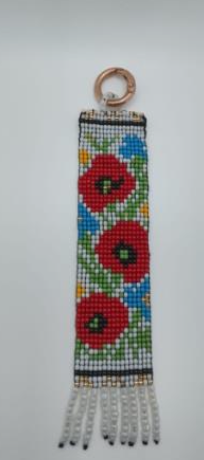 Poppy (ring to attached to bags/keys)
