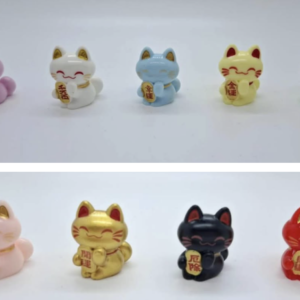 Set of 9 left-handed Maneki-neko (LAST PRODUCTION)