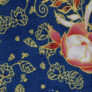 Malaysian sarungs or sarongs (dark blue)
