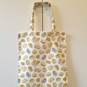 Bungeo-ppang shell (fish-shaped pastry) tote bag - for the love of South Korea