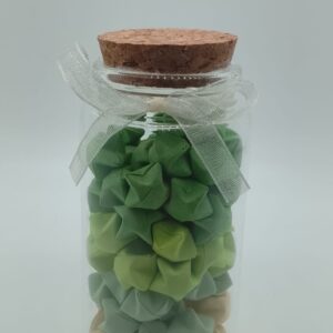 Wish upon a Star (Gradient white to dark green top)
