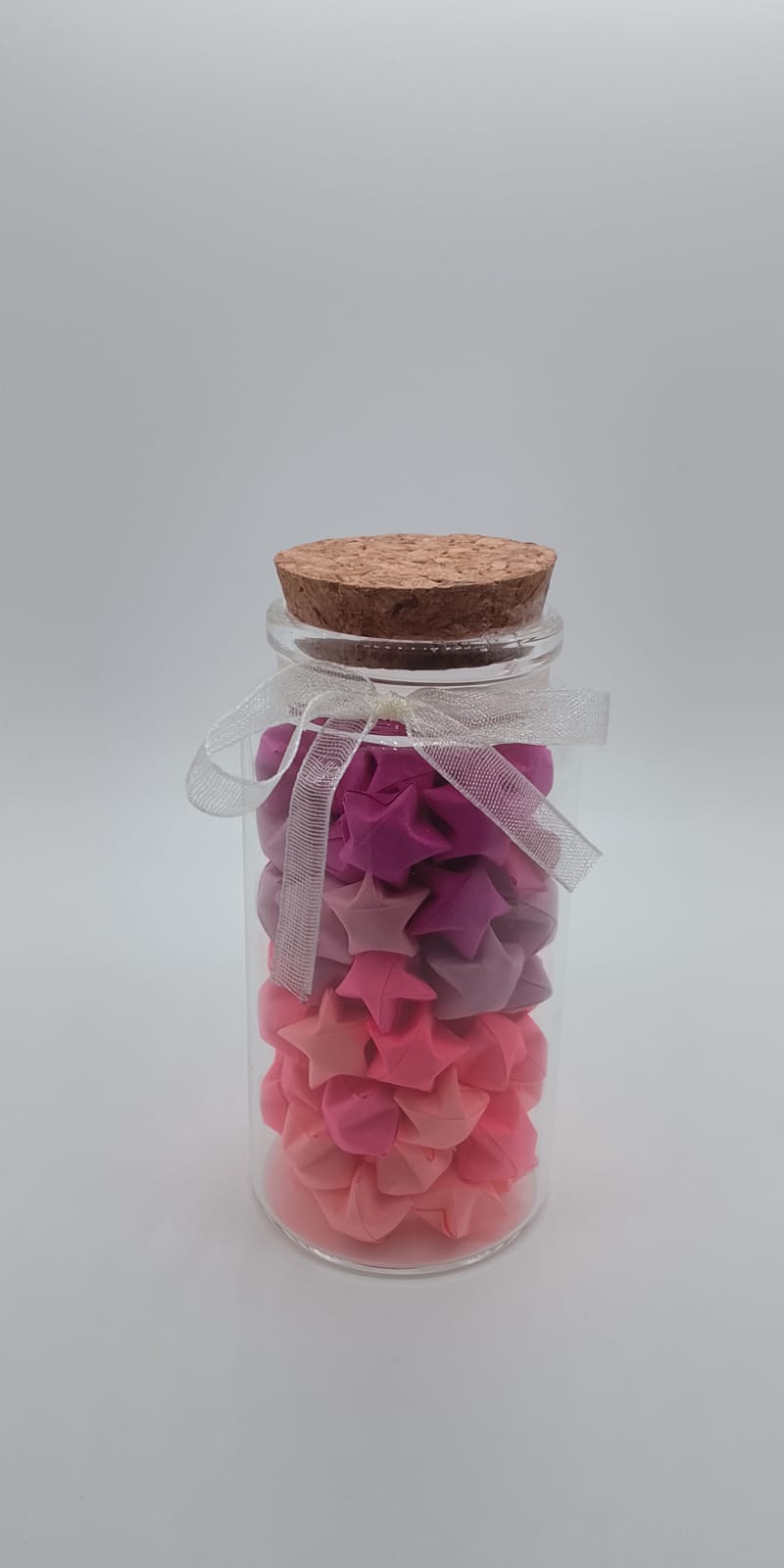 Wish upon a Star (Gradient light pink to maroon top)