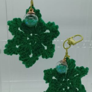 Snowflakes (Dark Green)