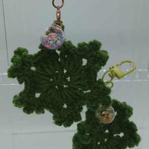 Snowflakes (Forest Green)