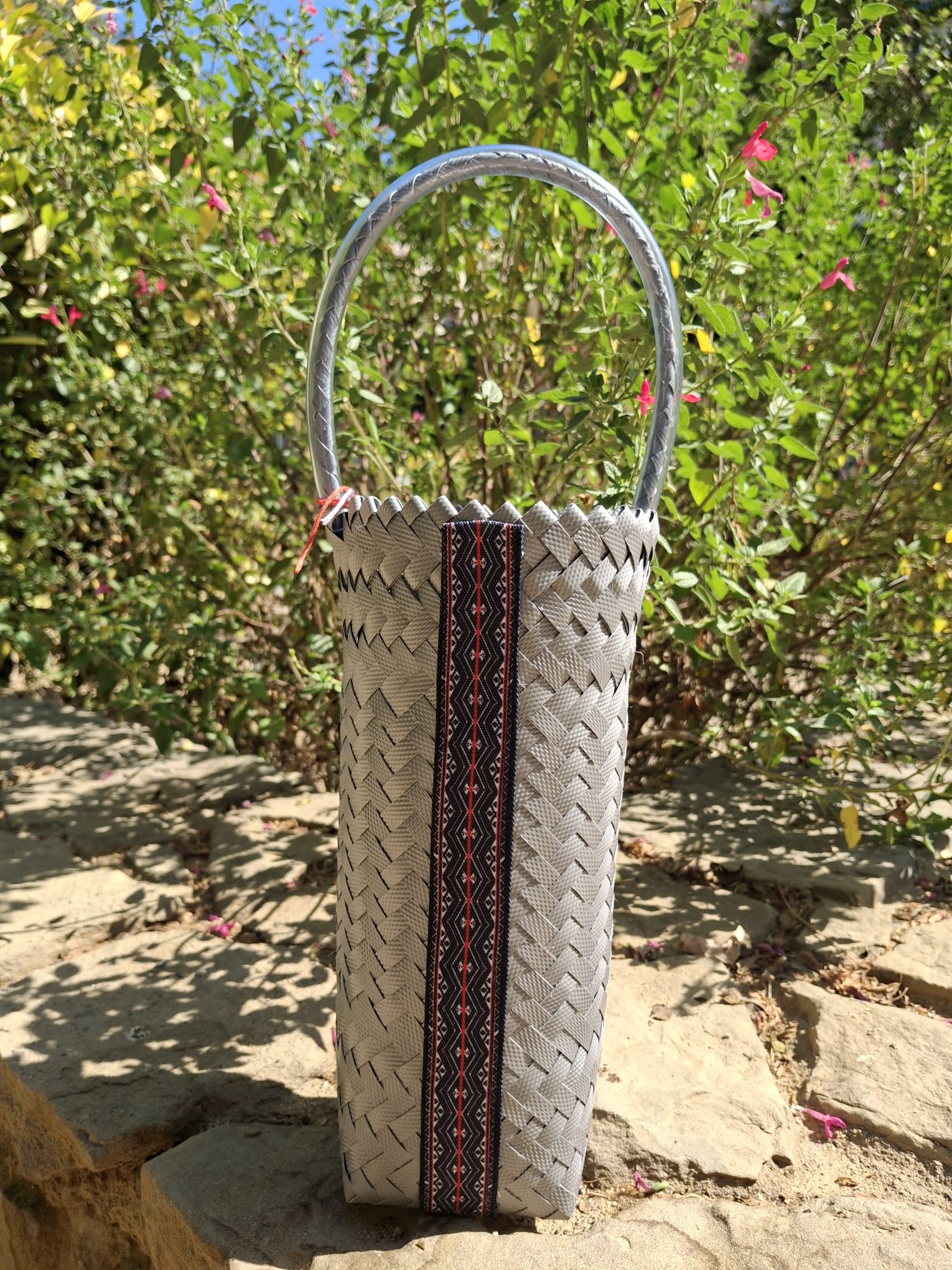 Wine Carrier by Rungus with Kadazan Papar motif (or secret candies/sweeties stash)