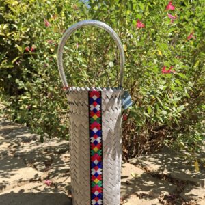 Wine Carrier by Rungus with Dusun Gana motif (or secret candies/sweeties stash)