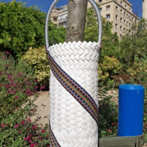 Wine Carrier by Rungus with Dusun Tindal motif (or secret candies/sweeties stash)