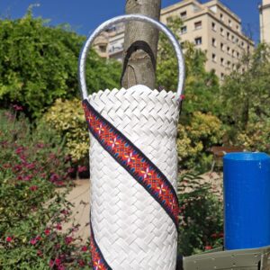 Wine Carrier by Rungus with Lotud motif (or secret candies/sweeties stash)
