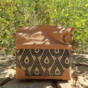 Brown bag by Dusun Sook