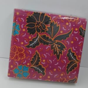 Batik memopad – Maroon