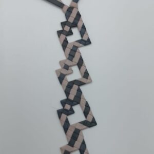 Bookmark by Mah Meri - Grey and White