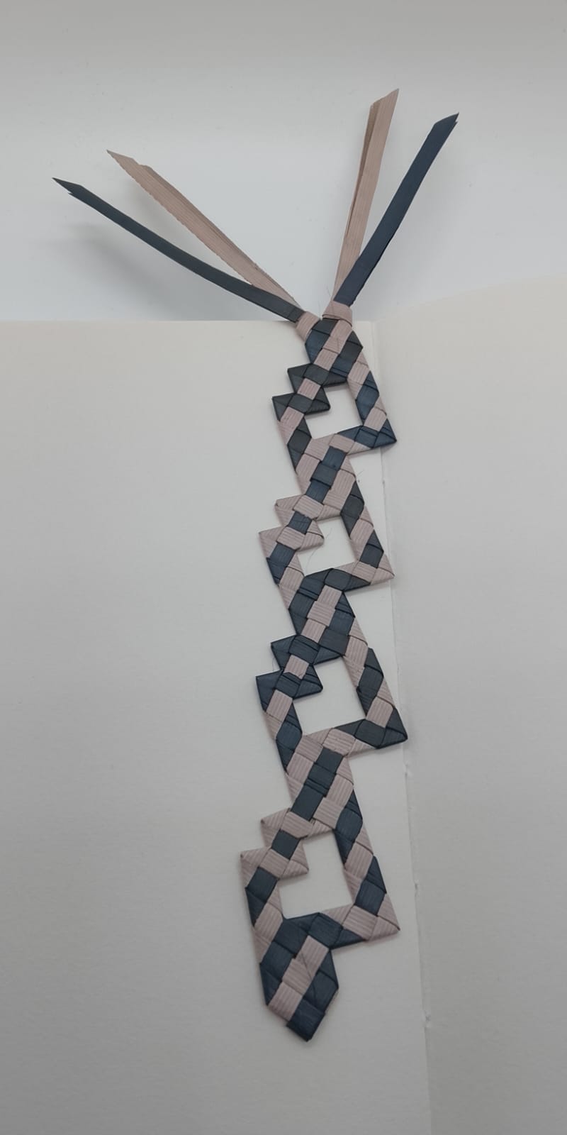 Bookmark by Mah Meri - Grey and White - Image 3