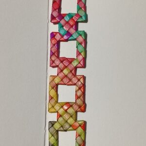Mah Meri bookmarks (Multicolour fun II)