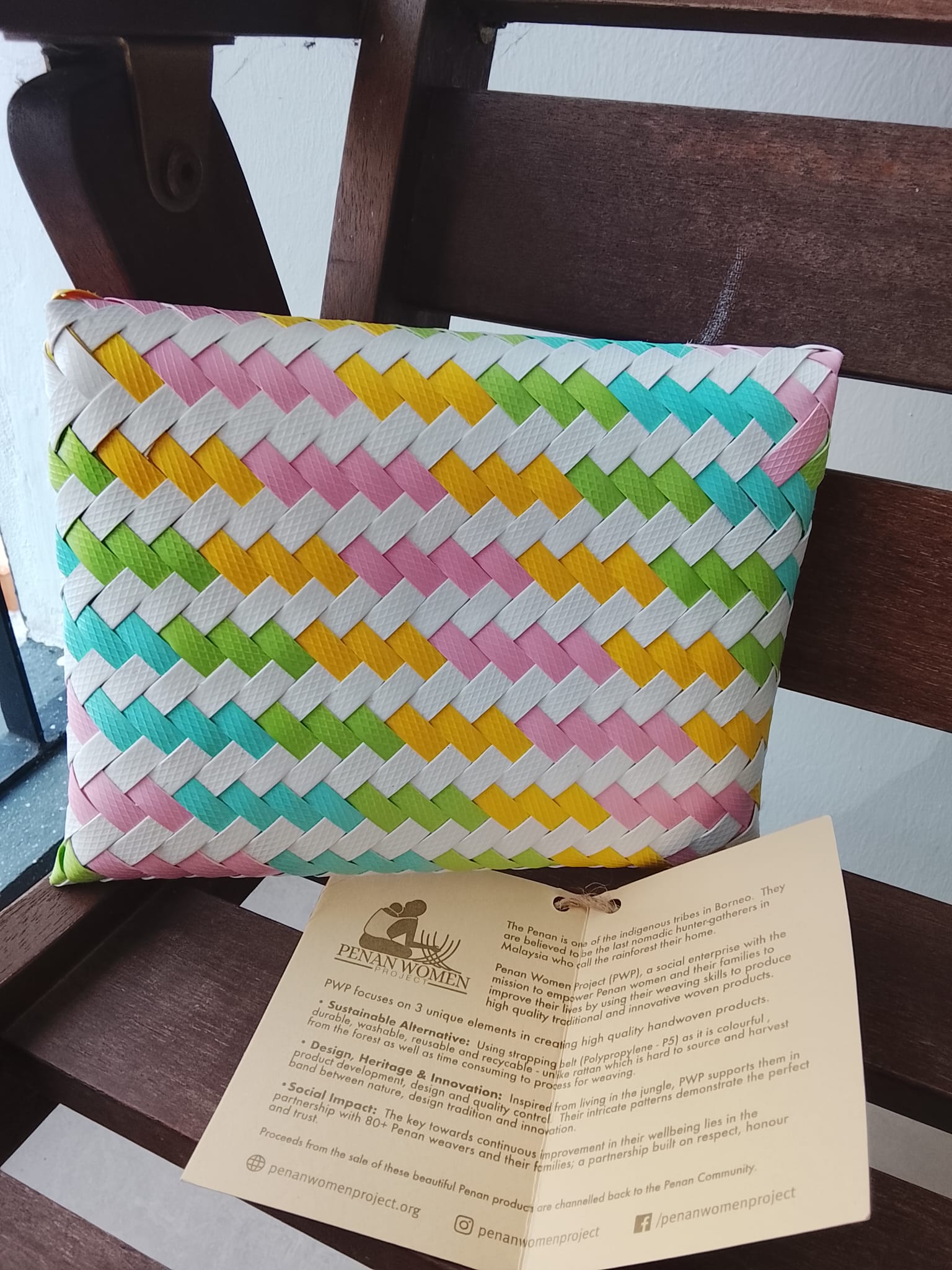 Candy Clutch by the Penan Women Project - Image 2