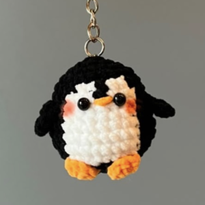 Penguin keychain