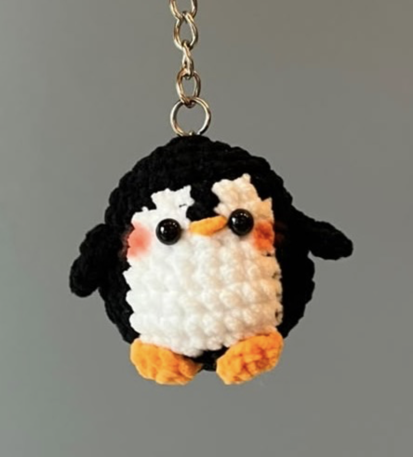 Penguin keychain