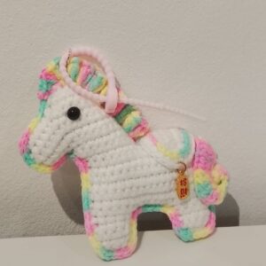 Light colour pony (9.5~cm height)