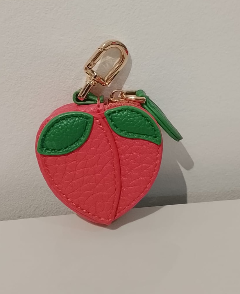 Lucky peach coin purse