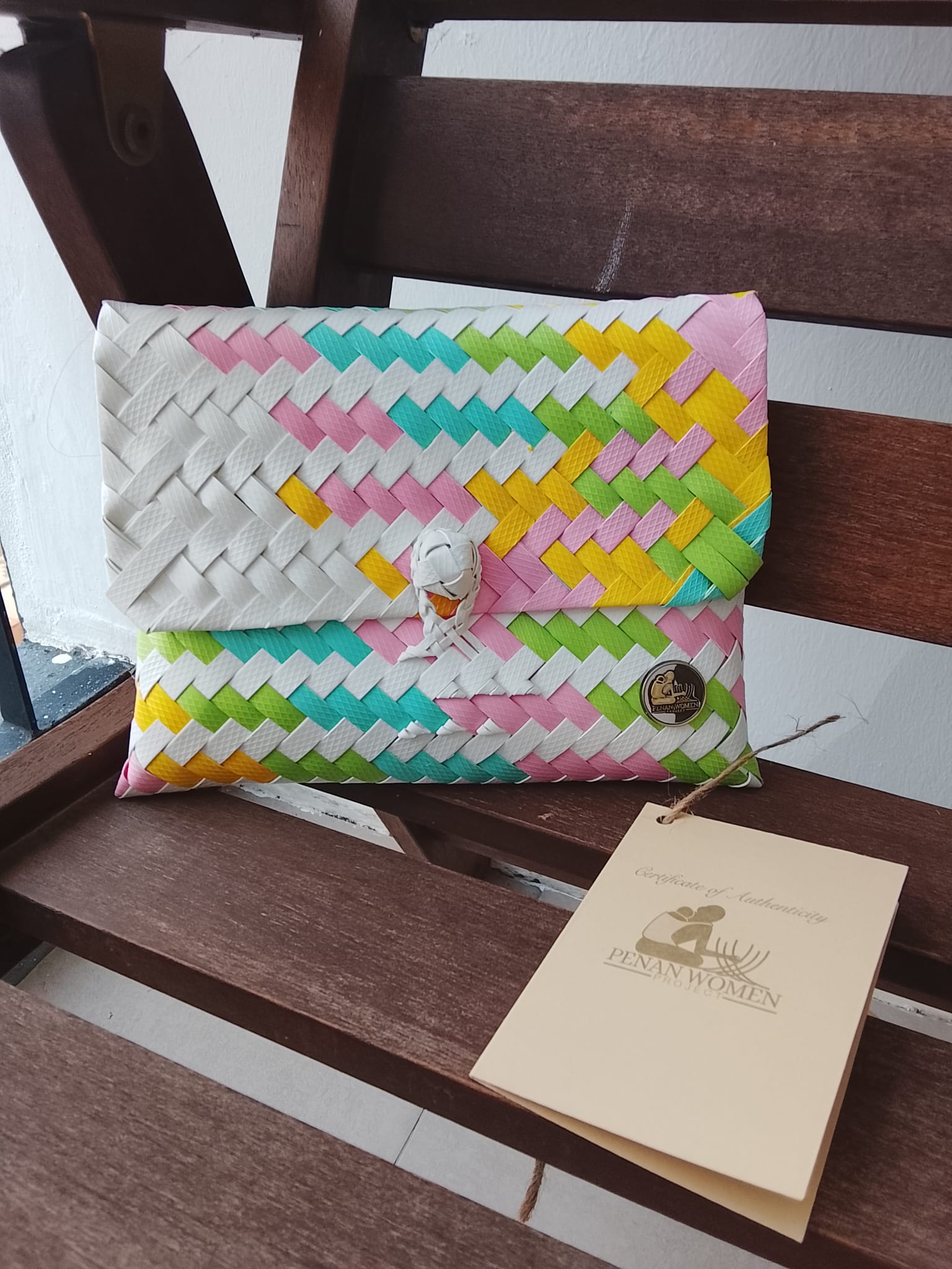 Candy Clutch by the Penan Women Project