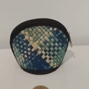 Pandan coin purse (blue)