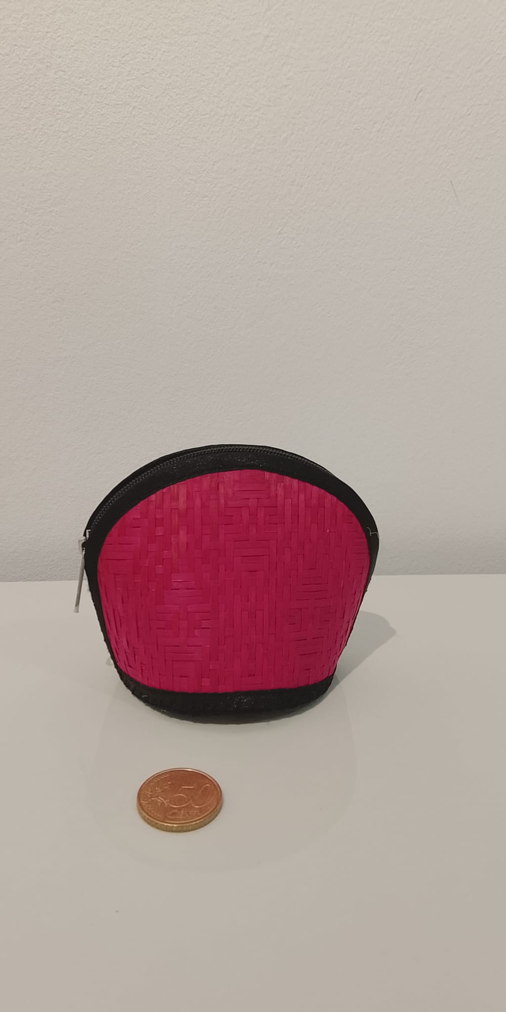 Pandan coin purse (pink)