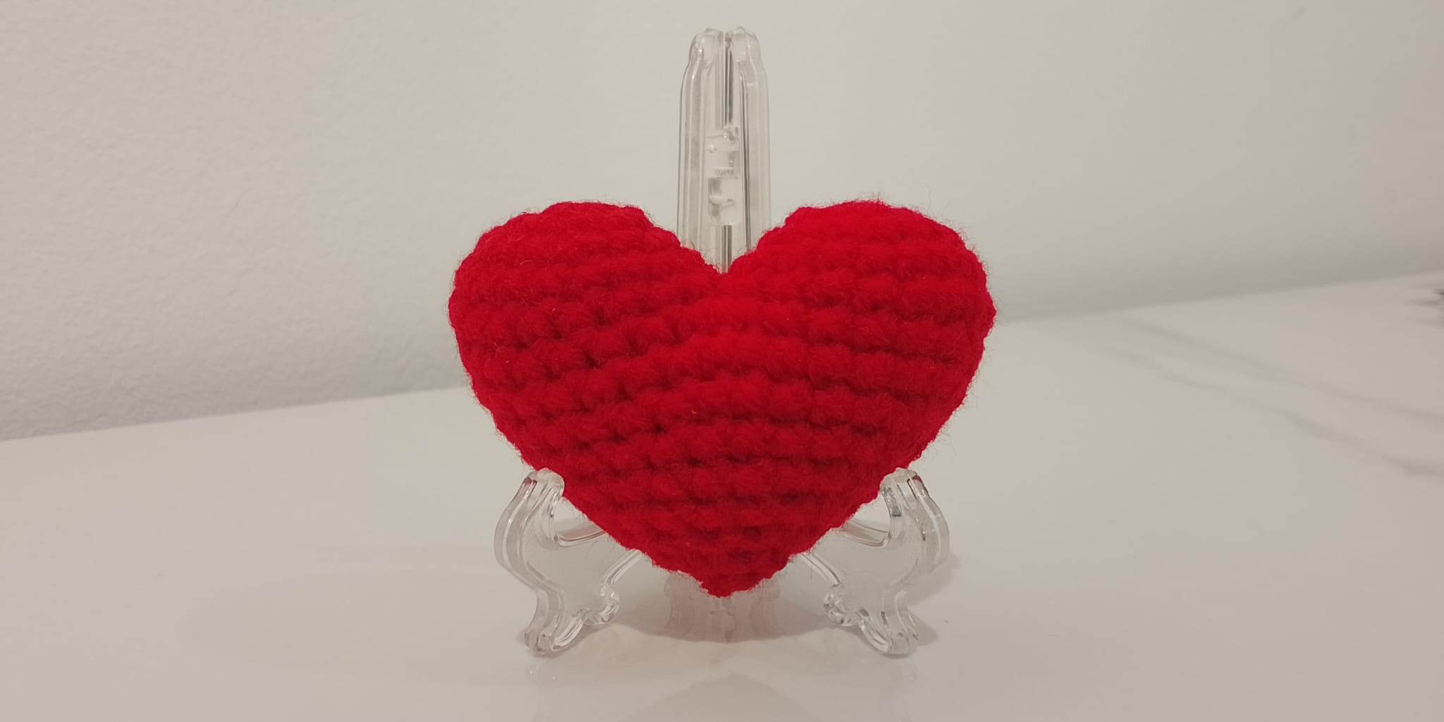 Crochet Hearts (Red)
