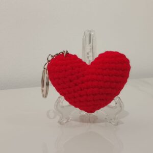 Crochet Hearts (Red)