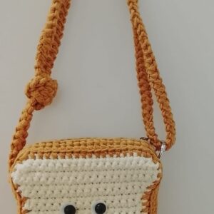 Crochet toast bag