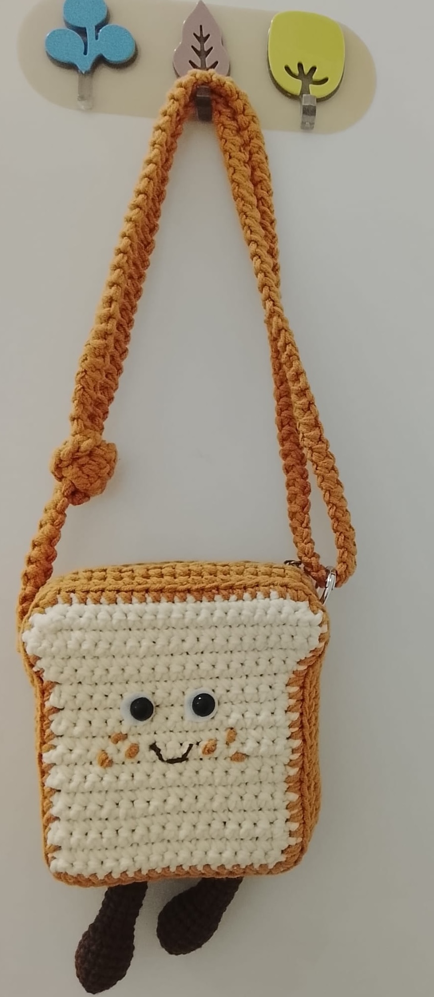 Crochet toast bag
