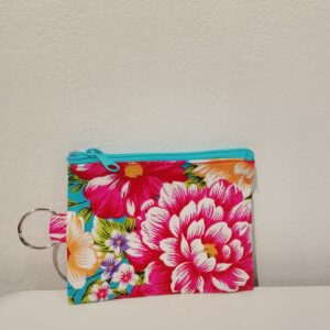 A modern small coin purse from Taiwan (blue)