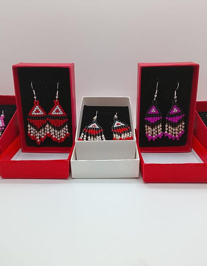 The Lundayeh Heritage Beaded Earrings