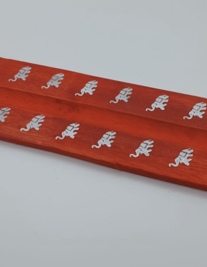 Elephant (Orange) Incense stick holder