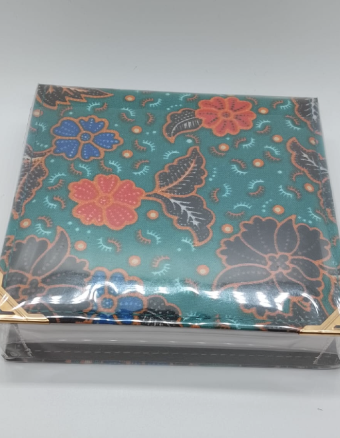 Batik notepad – Green