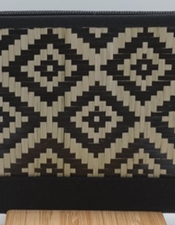 Beautiful Square Flower wallet by Dusun Sook
