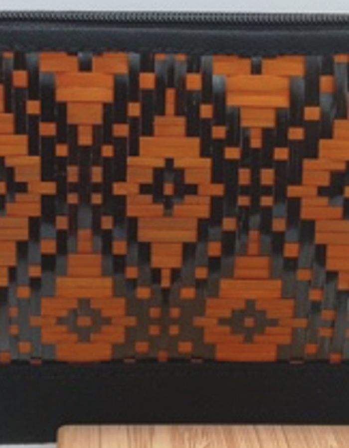 Orange Wallet by Dusun Sook