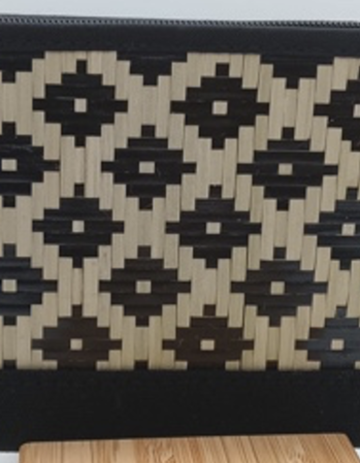 Geometric Flower Wallet by Dusun Sook