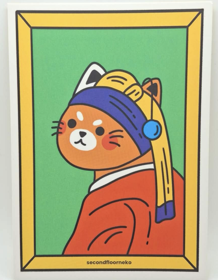 The Cat with the Pearl Earring