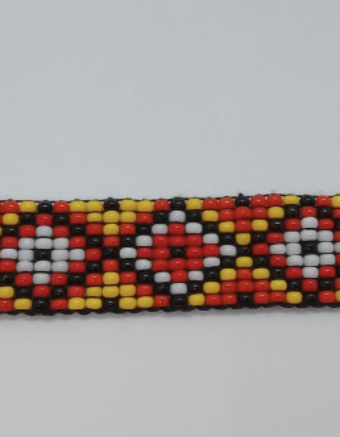 Bright beaded bracelets