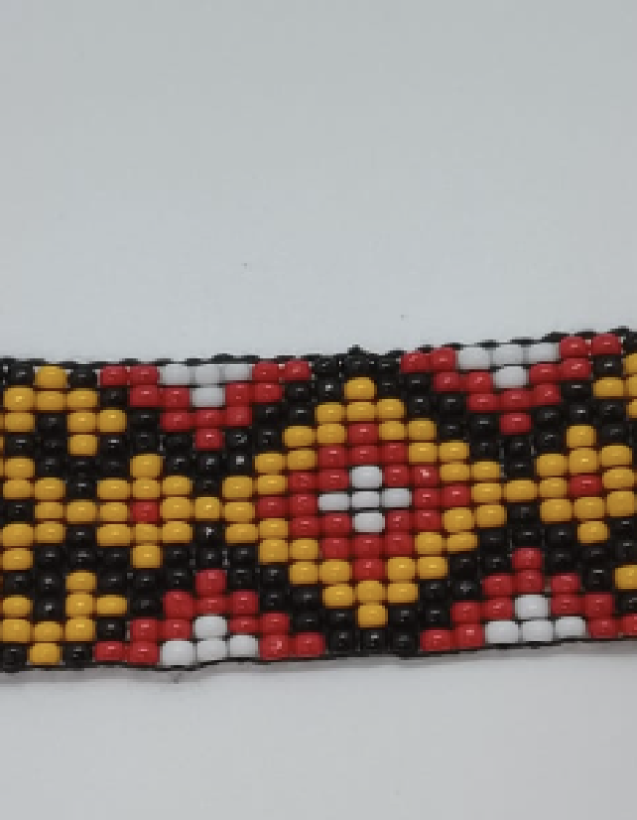 Bracelet – Red, White, Yellow and Black