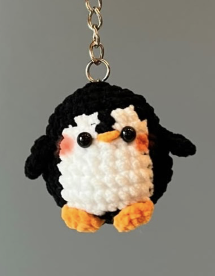 Penguin keychain