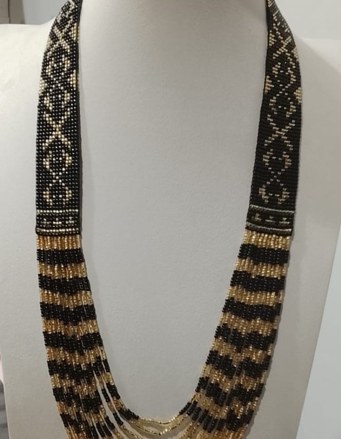 Gold and Black necklace