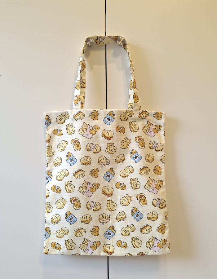 Bungeo-ppang shell (fish-shaped pastry) tote bag – for the love of South Korea