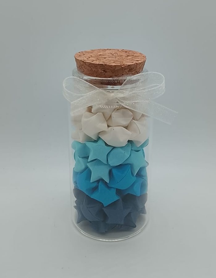 Wish upon a Star (Gradient dark blue to white on top)