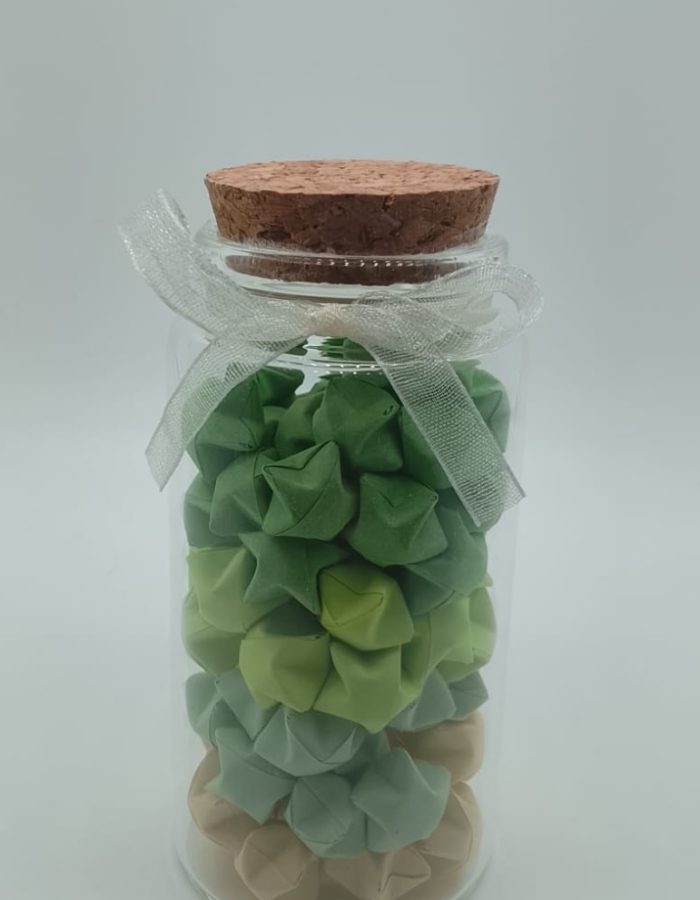 Wish upon a Star (Gradient white to dark green top)