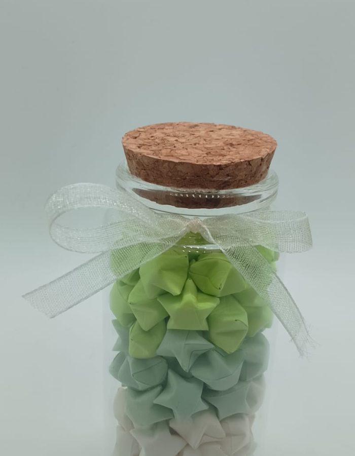 Wish upon a Star (Gradient of white to green on top)