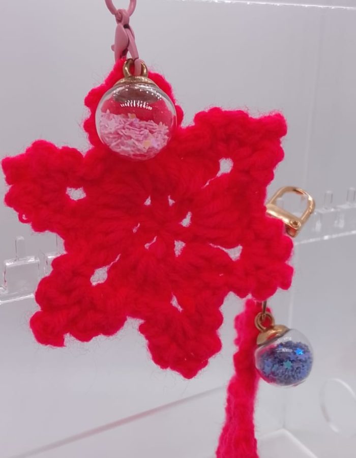 Snowflakes (Hot Pink)